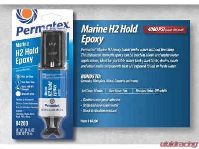 Permatex Marine H2 Hold Epoxy 25ml 6/Case - 84200