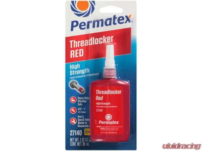 Permatex High Strength Threadlocker Red 36 ml - 27140