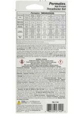 Permatex High Strength Threadlocker Red 36 ml                                     - 27140 - Image 2