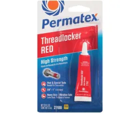 Permatex High Strength Threadlocker Red 6 ml