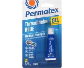 Permatex Medium Strength Threadlocker Blue Gel, 5 G