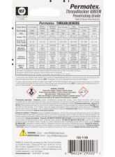 Permatex Penetrating Grade Threadlocker Green 6 ml                                     - 29000 - Image 2