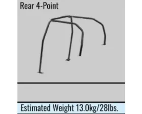 Cusco 4 Point Roll Cage Subaru Impreza GC8 1993-2001