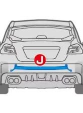 Cusco Power Brace (Rear End) Subaru WRX 2015-2021                                     - 6A1 492 RE - Image 2