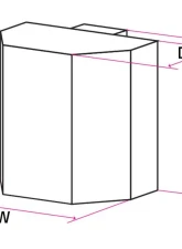 Cusco Universal 2L Oil Catch Tank                                     - 00A 010 A - Image 2