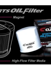 Cusco Oil Filter A 65ID x 65H M20 x P1.5mm Honda Fit 2015-2020                                     - 00B 001 A - Image 2