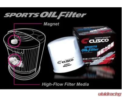 Cusco Oil Filter A 65ID x 65H M20 x P1.5mm Honda Fit 2015-2020 - 00B 001 A