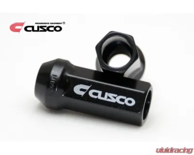 Cusco M12 x P1.5mm Black Universal Wheel Lug Nut Set - 20pcs - 00B 738 1520B