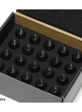 Cusco M12 x P1.5mm Black Universal Wheel Lug Nut Set - 20pcs                                     - 00B 738 1520B - Image 3