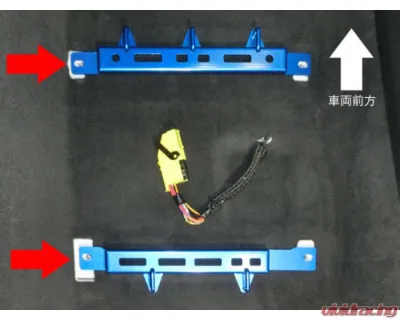 Cusco Power Brace Seat Rail Plus Front & Rear Side Toyota Supra A90 2020-2024 - 1C2 492 SPFR