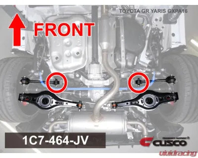 Cusco Rear Suspension Arm Pillowball Bushing (Front Side) Toyota GR Yaris | Corolla 2020-2024 - 1C7-464-JV