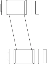 Cusco Front Upper Camber Arms Nissan Skyline GT-R R32 1989-1994                                     - 231 479 AB - Image 2