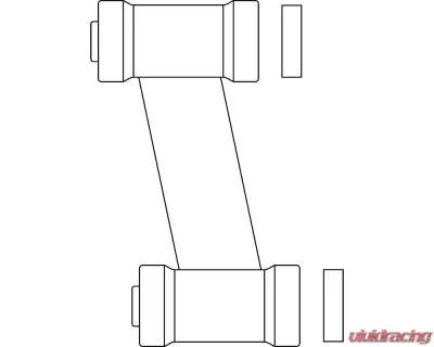 Cusco Negative Camber Upper Arm 5mm Shorter Arm Nissan Skyline GT-R R32 1989-1994 - 231 479 AC