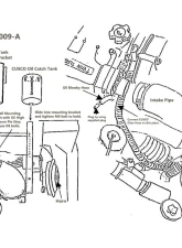 Cusco Oil Catch Can Nissan 300ZX Z32 Turbo 1990-1996                                     - 249 009 A - Image 2