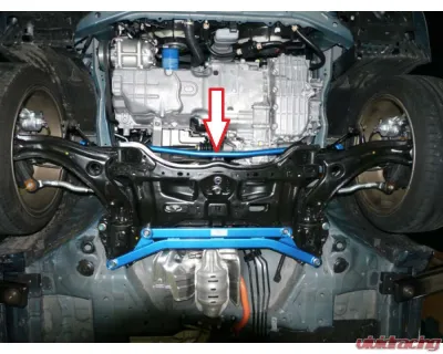 Cusco Version I Front Lower Arm Bar Honda CR-Z | Fit | Insight 2009-2016 - 376 475 A