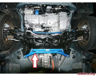 Cusco Version II Front Lower Arm Bar Honda CR-Z | Fit | Insight 2009-2016 - 386 477 AN