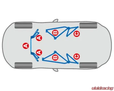 Cusco Power Brace Front Mazda MX-5 2016-2022 - 429 492 F
