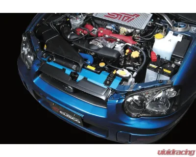 Cusco Blue Radiator Cooling Plate Subaru WRX STi 2004-2007 - 667 003 AL