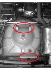 Cusco Diffuser Brackets Subaru Forester 1998-2008                                     - 676 487 S - Image 2