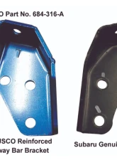 Cusco Rear Sway Bar Bracket Subaru Legacy 2005-2009                                     - 684 316 S - Image 3