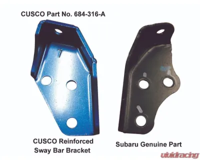 Cusco Rear Sway Bar Bracket Subaru Legacy 2005-2009 - 684 316 S