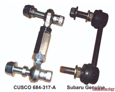 Cusco Rear Sway Bar Link Pillow Ball Fixed Length Subaru Legacy 2005-2009 - 684 317 A