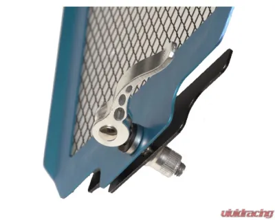 Cusco Blue Turbo Intercooler Protection Grill Kit w/ Black Mesh Subaru WRX STi 2008-2021 - 6A1 035 A