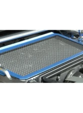 Cusco Blue Turbo Intercooler Protection Grill Kit w/ Black Mesh Subaru WRX STi 2008-2021                                     - 6A1 035 A - Image 3
