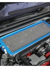 Cusco Blue Turbo Intercooler Protection Grill Kit w/ Black Mesh Subaru WRX STi 2008-2021                                     - 6A1 035 A - Image 4