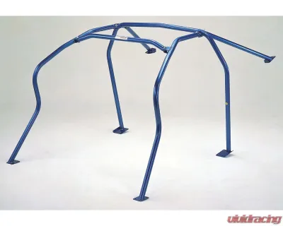 Cusco D1 Chromoly 5 Point 2-Passenger Rear Roll Cage w/ Diagonal Bar Subaru WRX | STi 2002-2007 - 666 261 D