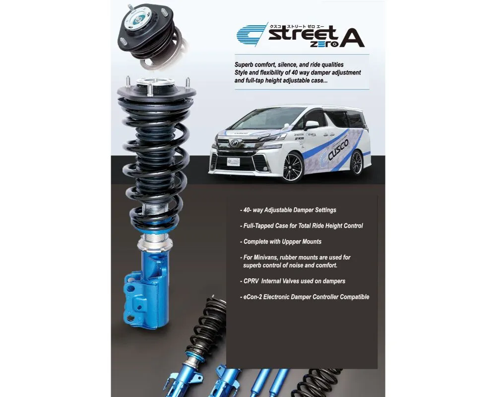 Cusco Street Zero-A Coilover Kit Nissan Silvia 240SX 1995