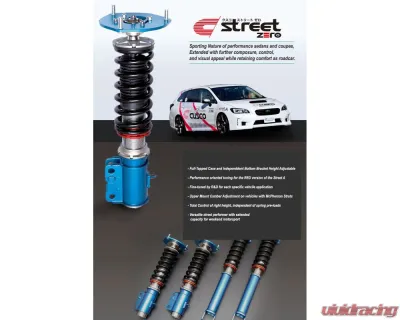 Cusco Street Zero Coilover Kit Mitsubishi Lancer 2008-2013 - 542 61P CB