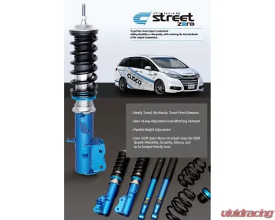 Cusco Street Zero Coilover Kit Mitsubishi Lancer 2008-2013 - 542 61P CB