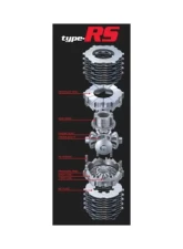 Cusco Front Type-RS 1-Way (35/0 (default) & 45/0 deg) Limited Slip Differential Toyota GR Corolla | Yaris 2020-2023                                     - LSD 1C7 F - Image 4