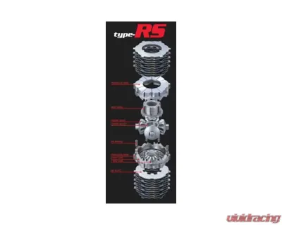 Cusco Front Type-RS 1-Way (35/0 (default) & 45/0 deg) Limited Slip Differential Toyota GR Corolla | Yaris 2020-2023 - LSD 1C7 F