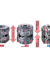Cusco Front Type-RS 1-Way (35/0 (default) & 45/0 deg) Limited Slip Differential Toyota GR Corolla | Yaris 2020-2023                                     - LSD 1C7 F - Image 5