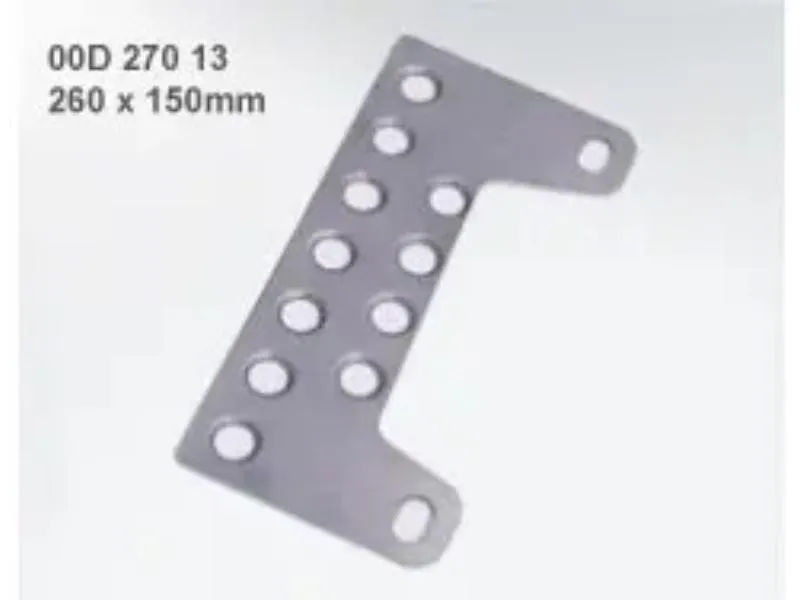 Cusco 260mm x 150mm Roll Cage Universal Center B-Pillar Fixing Plate Kit - 00D 270 13