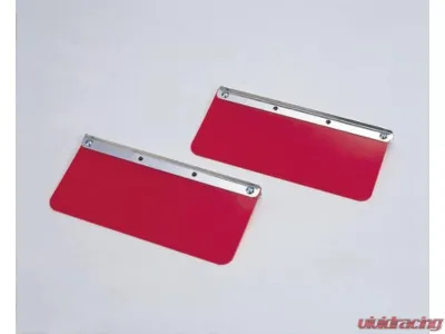 Cusco Set of 2 Front Red EVA Mud Flaps Toyota GR Corolla AWD 2023+ - 1H1 850 FR