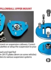 Cusco Front Upper Mount Pillowball Nissan N15 AJ                                     - 275 410 A - Image 5