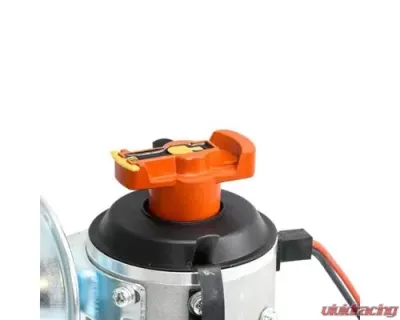 PerTronix D186504 Flame-Thrower Electronic Distributor Cast VW Type 1 Engine Plug and Play with Ignitor Vacuum Advanc - D186504