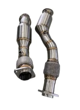 Active Autowerke Downpipes w/ G-Sport Cat BMW S58 F97 | F98 X3M | X4M 2019-2022                                     - 11-070 - Image 3