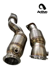 Active Autowerke Downpipes w/ GESI G-Sport Cat BMW M3 | M4 2021+                                     - 11-085 - Image 2