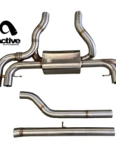 Active Autowerke Exhaust Valved Rear w/ Brush Tips BMW G2X/G3X | M340I/M440I 2019-2021+                                     - 11-089 - Image 2
