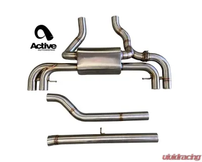 Active Autowerke Exhaust Valved Rear w/ Black Tips BMW G2X/G3X | M340I/M440I 2019-2021+ - 11-089B