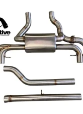 Active Autowerke Exhaust Valved Rear w/ Carbon Tips BMW G2X/G3X | M340I/M440I 2019-2021+                                     - 11-089C - Image 5