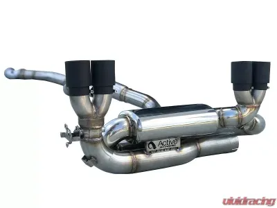 Active Autowerke Signature Exhaust System with Active F-brace BMW F87 M2 Competition 2015-2021 - 11-051B