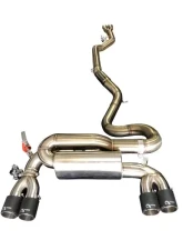 Active Autowerke Signature Exhaust System with Active F-brace BMW F87 M2 Competition 2015-2021                                     - 11-051B - Image 2