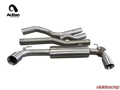 Active Autowerke Performance Rear Exhaust Black Tips Toyota Supra A90 2020-2024 - 11-565B