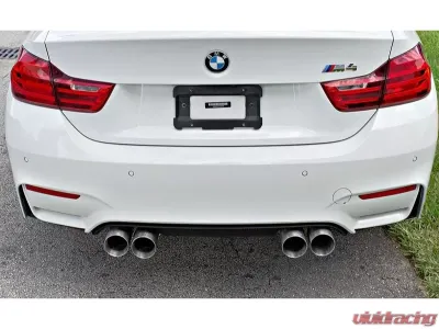 Active Autowerke Maad Maax Exhaust System 3 Can Valves Carbon Tips BMW M3 | M4 2014+ - 11-073C