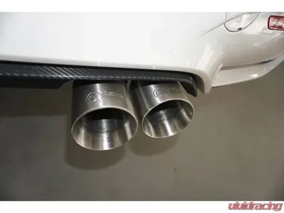 Active Autowerke Maad Maax Exhaust System 3 Can Valves Carbon Tips BMW M3 | M4 2014+ - 11-073C